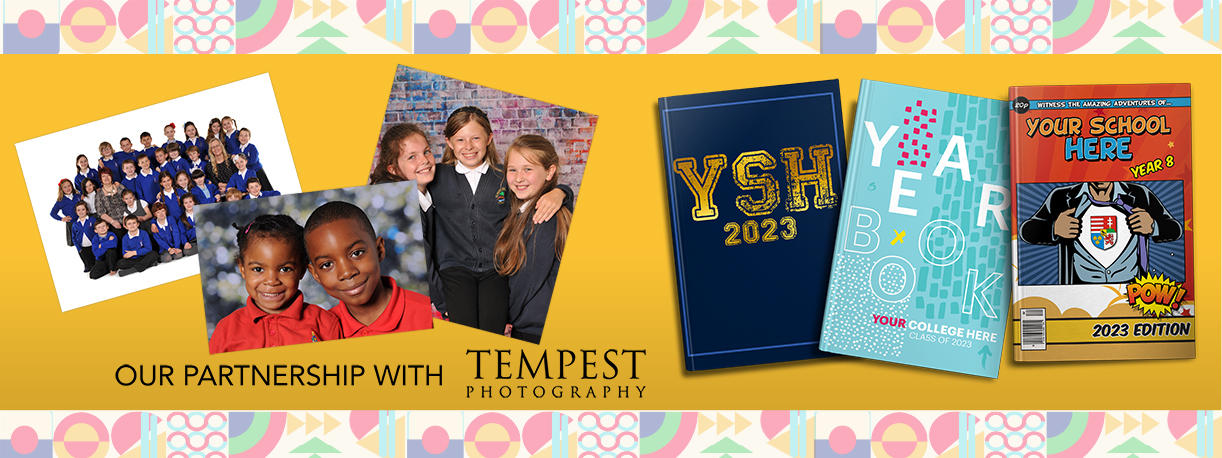 Tempest yearbooks collage 2024