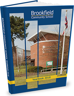 Yearbook cover design - Brookfield Community School