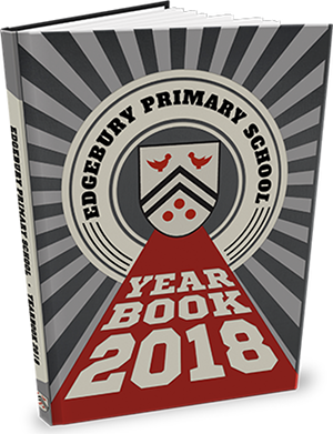 Yearbook cover design - Edgebury Primary School