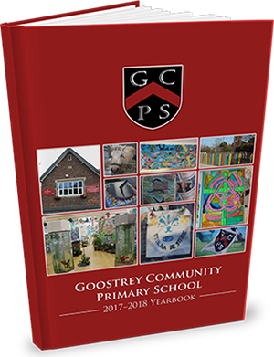 Yearbook cover design - Goostrey Primary