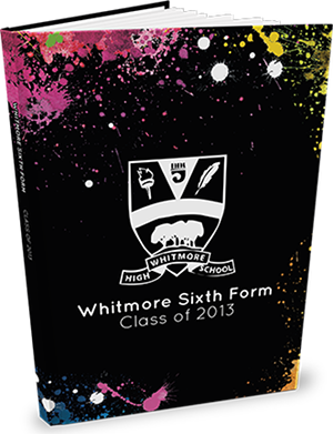 Yearbook cover design - Whitmore High School